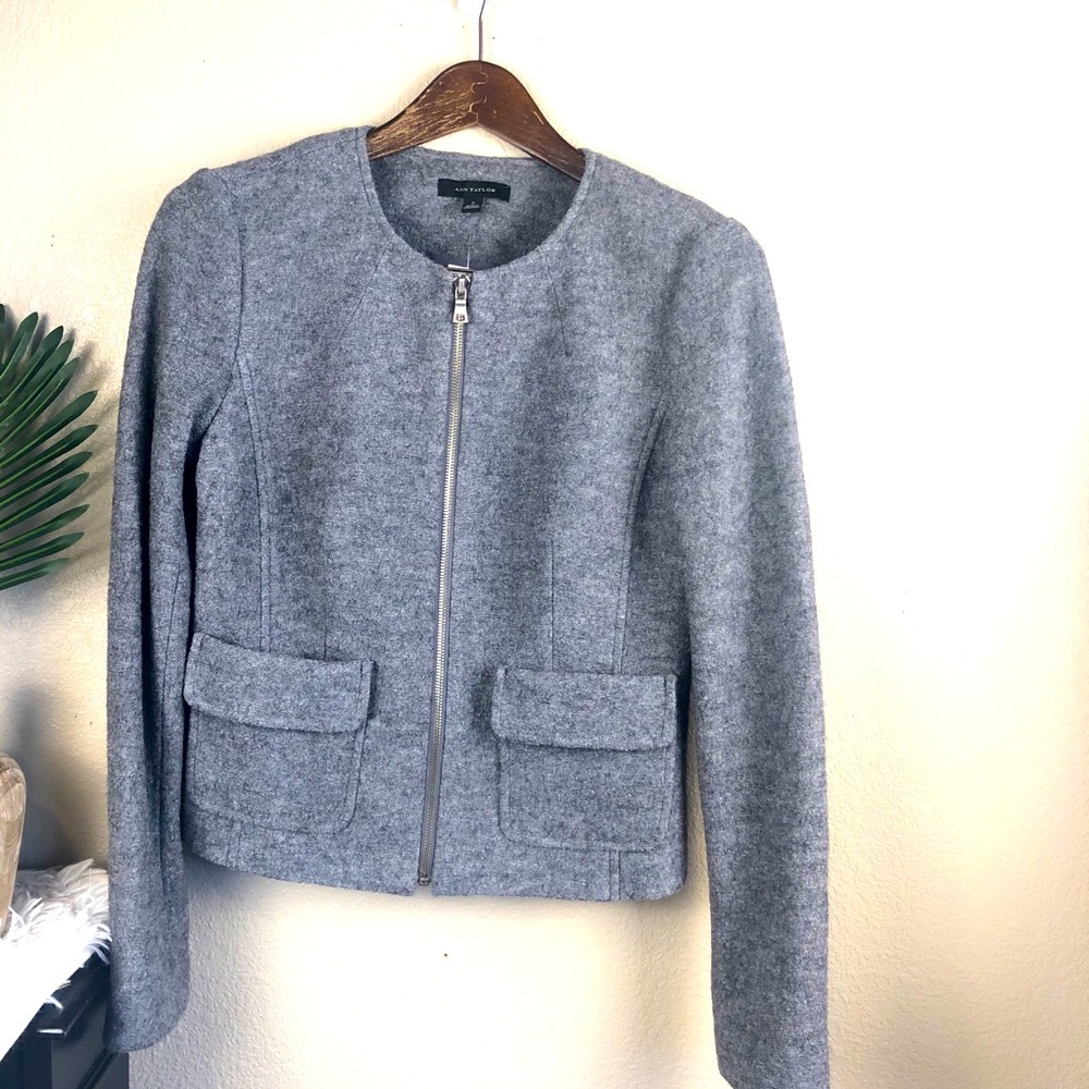 Ann Taylor NWT Wool Jacket Cardigan Top
